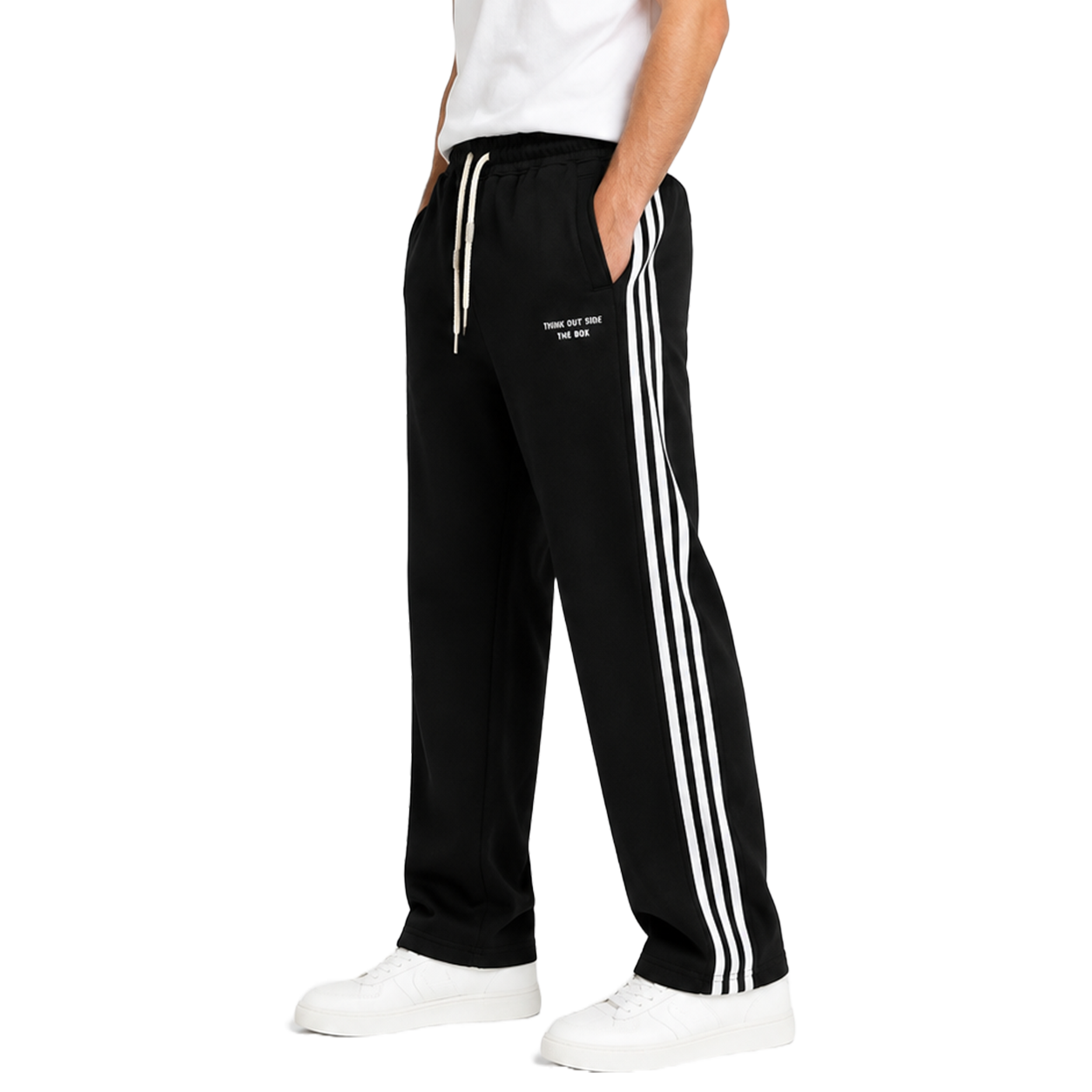 Essential Three-Stripe Sweatpants