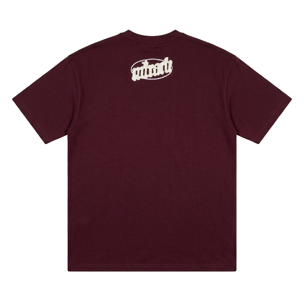 Leather Embroidery Oversized T-Shirt